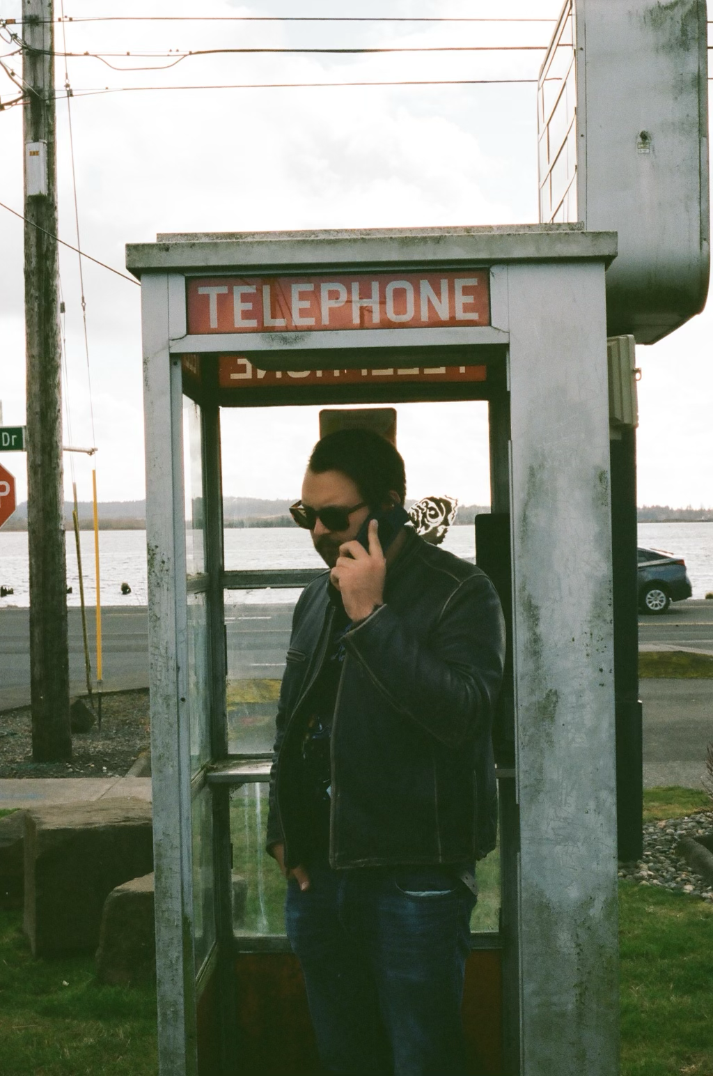 An ironic photo taken by Zac Biel. Astora, WA, 2023